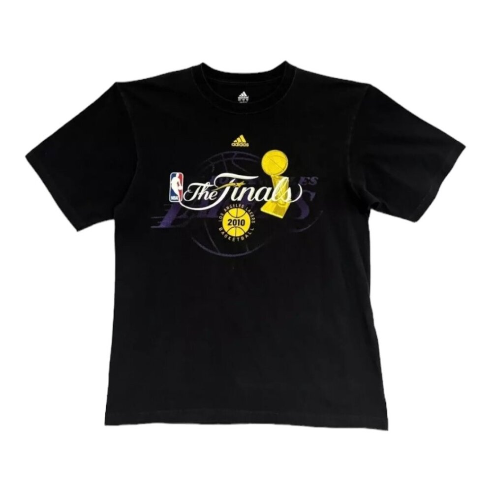 2009-10 Los Angeles Lakers NBA Finals Kobe Crew Neck T-Shirt Large